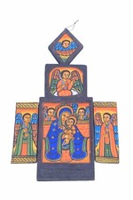 Icona cristiana in legno