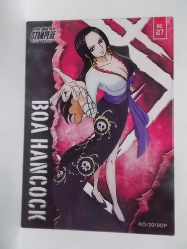 One piece clear card - piece,