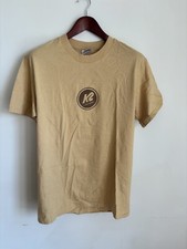 T-shirt vintage K2 pattinaggio in linea beige marrone taglia M SENATO aggressivo ROCE