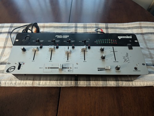 Gemini pmx 1100 mixer - gemini,
