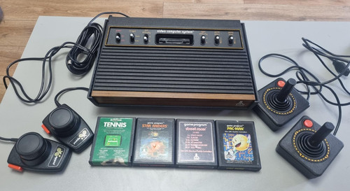 Console vintage atari 2600 - console, cx-2600