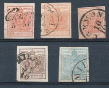 ANTIQUE STATES 1850/55 LOMBARD