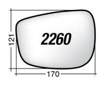 Per Mazda CX-3 da 2018 Vetro