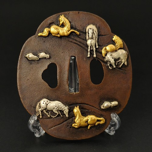 Japanese tsuba tosogu - tsuba,