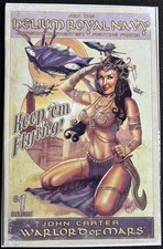John Carter Warlord of Mars #1 2014 Cedric Poulat Bombshell Cover F  NM