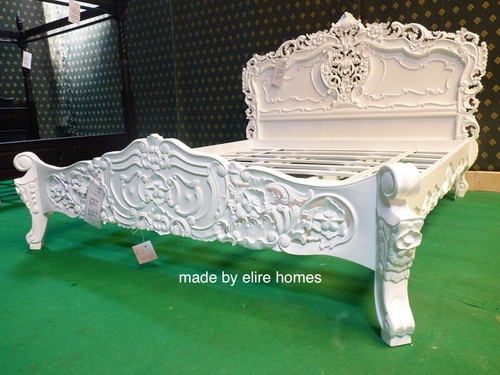 Letto rococò francese bespoke - letto,