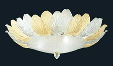 Plafoniera classica in Vetro di Murano originale Fatto a mano in Italia 9 Luci