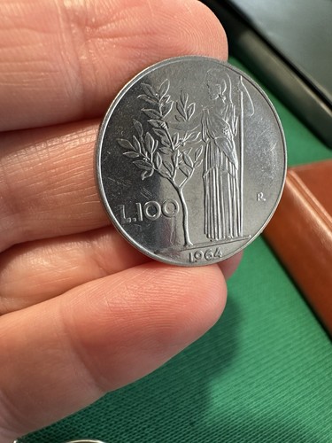 100 lire 1964 - 1964, italia