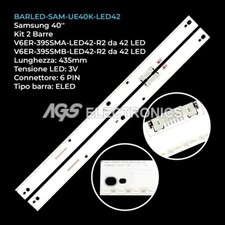 KIT 2 BARRE STRIP LED TV