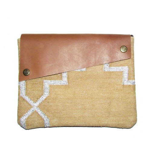 Clutch dhurrie tappeti tessuti - dhurrie,