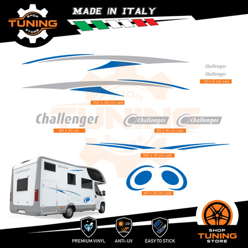 Kit adesivi camper - adesivi,