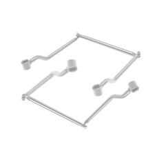 Écarteurs de sacoches pour Honda Shadow VT 750 / 600 / 125 C SU2 chrome