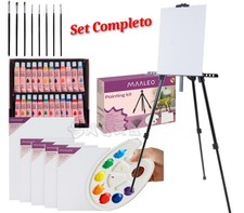 set pittura colori acrilici