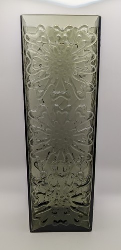 Vaso rettangolare floreale