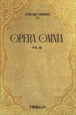 LIBRO OPERA OMNIA VOLUME 3 -