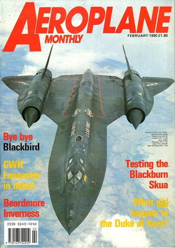 Aeroplane monthly magazine - monthly,