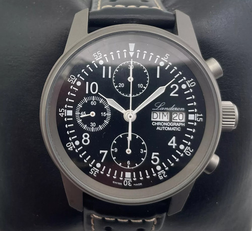 Landeron chronographe - landeron, en