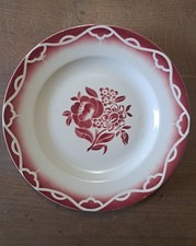 Piatto Grande Portata Digoin Sarreguemines Odette France '900 Terre De Fer 