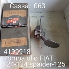 POMPA OLIO MOTORE FIAT 124 124