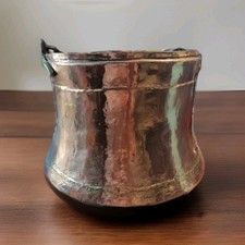 GRANDE PENTOLA IN RAME PESO 2,450 KG ALTEZZA 23 CM DIAMETRO 29 PORTA VASI