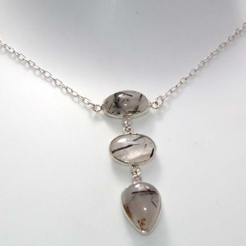 Collana lunga filo - , macramè