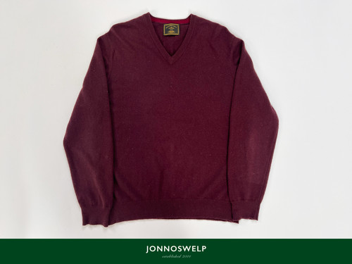 Maglione purdey burgundy 100 - burgundy, 100%