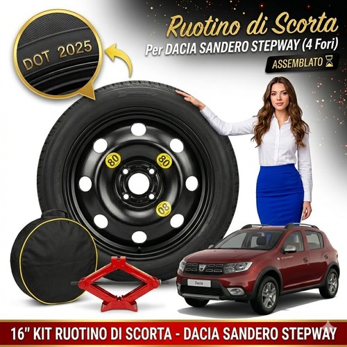 Ruotino scorta dacia - di, 16"
