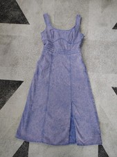 Purple Denim Midi Dress CORSET