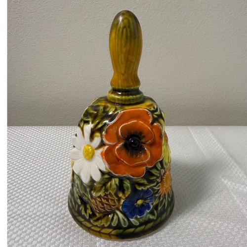 Campana porcellana floreale