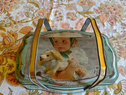 Scatola latta vintage - latta,
