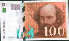 Francia 100 franchi 158 - francia,