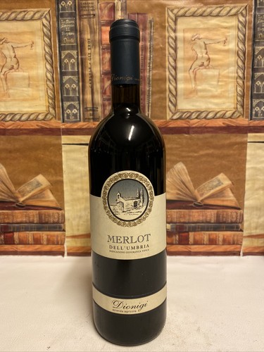 Vino 2002 merlot dell umbria - vino, dell’umbria