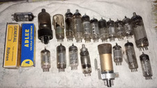 22x  VALVOLE TV RADIO AMPLIFICATORI VINTAGE 
