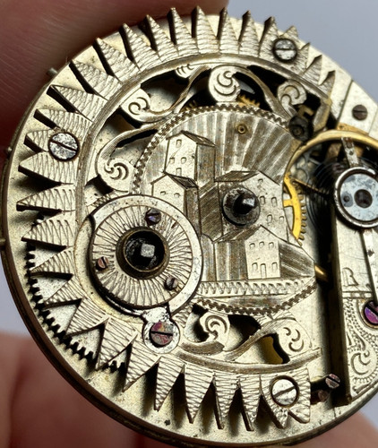 Raro orologio tasca - orologio, uomo