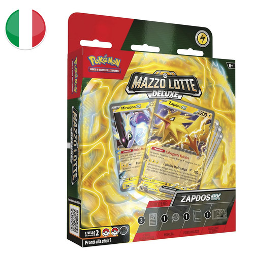 Mazzo lotte deluxe zapdos ex - lotte,