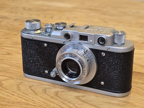 Zorki with 50mm - lens, da