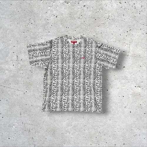 Shirt supreme snakeskin s - snakeskin, s/s