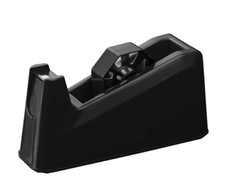 DISPENSER TENDINASTRO PORTA SCOTCH DA TAVOLO PER NASTRI 33/66 MT NERO