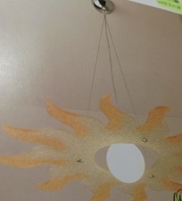 SOSPENSIONE MARCA ATOM MODELLO SOLE  SO1000  finitura arancio