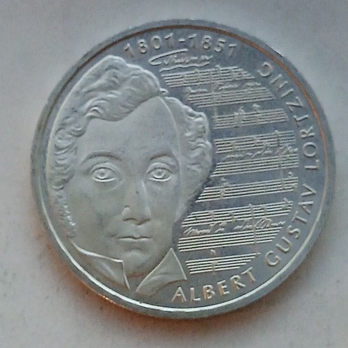 Germania moneta marchi 2001 - germania, 10