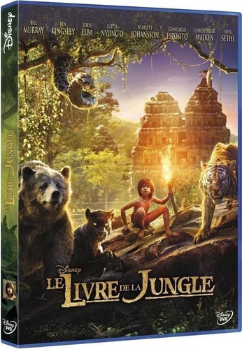 Dvd livre la jungle - de,