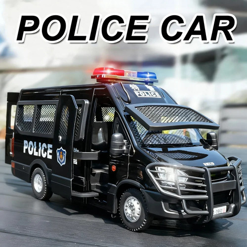 Auto della polizia 24 - polizia, 1:24