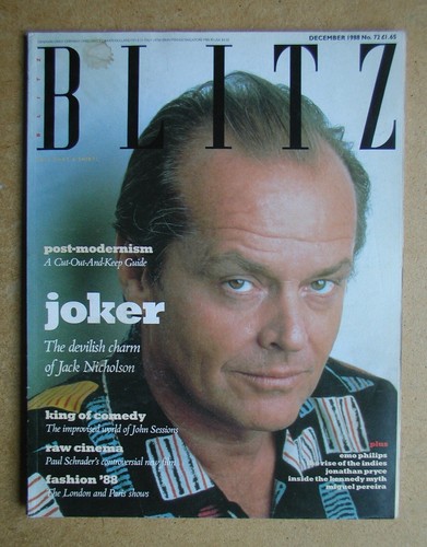 Blitz magazine december 1988 - blitz, magazine.