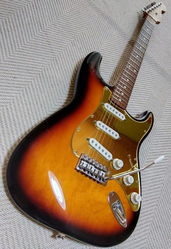Fender mexico color sunburst - mexico, 3-color
