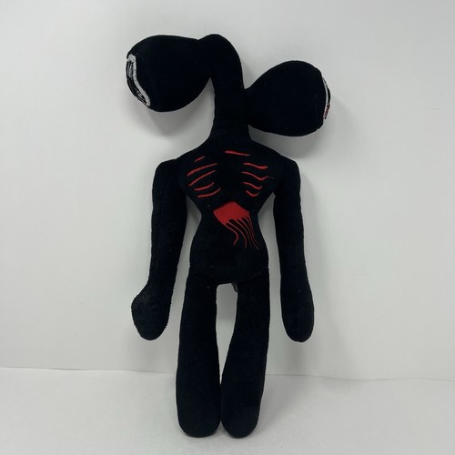 Peluche testa sirena nera - testa, di