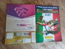 album calciatori panini completo 2020/2021 +Aggiornamenti Buonissime Condizioni