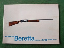 Libretto di Istruzioni per Armi Automatico Beretta A300 da Caccia calibro 12  20