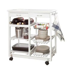Carrello Cucina Legno 2