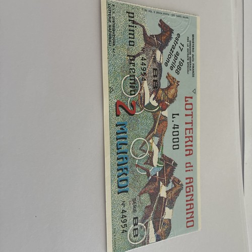 Biglietto lotteria nazionale - lotteria,