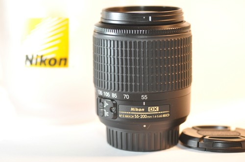 Nikon nikkor 55 - af-s, 55-200mm